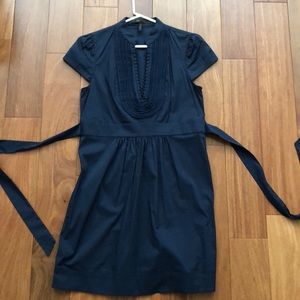 Blue BCBG v-neck dress